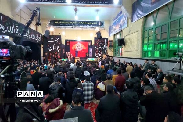 گرامیداشت شهدای گمنام تازه تفحص شده در ورامین
