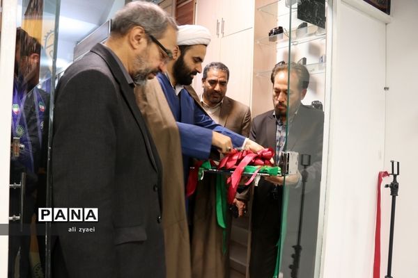 افتتاح استودیو خبر سازمان دانش‌آموزی