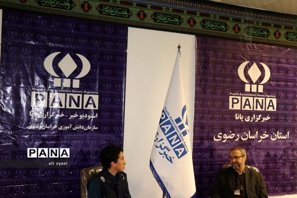 افتتاح استودیو خبر سازمان دانش‌آموزی