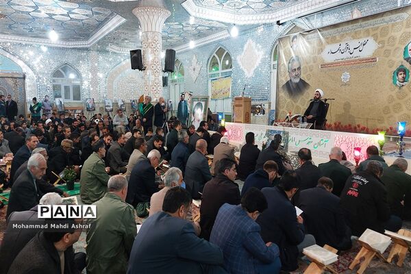 حضور کاروان قرآنی شهید سلیمانی در نایین