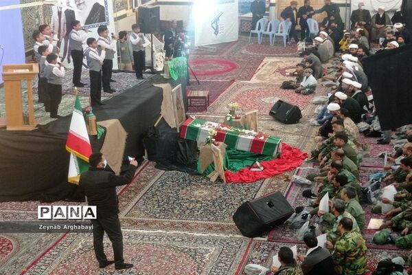 مراسم سومین سالگرد سردار دل‌ها در تربت جام