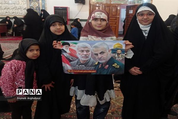 مراسم سومین سالگرد سردار دل‌ها در تربت جام