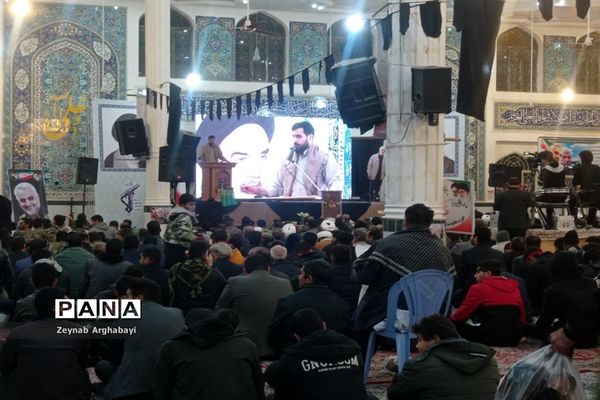 مراسم سومین سالگرد سردار دل‌ها در تربت جام