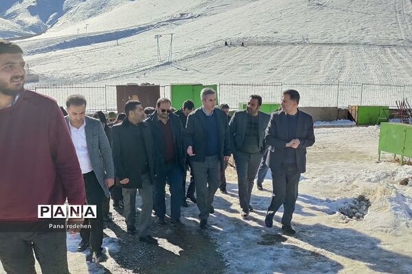 بازدید میدانی فرماندار شهرستان دماوند از منطقه گردشگری پیست آبعلی در بخش رودهن
