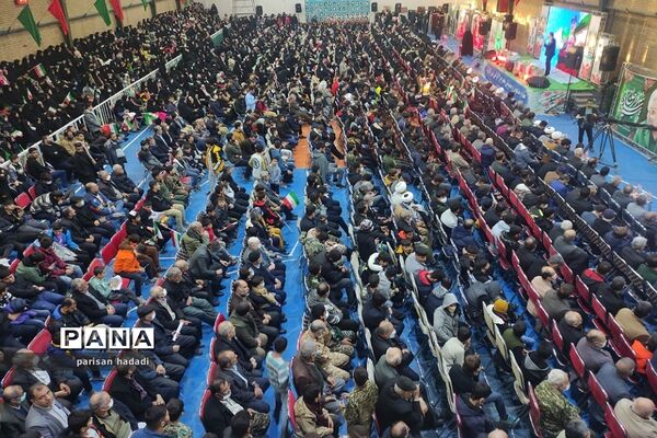مراسم بزرگداشت سالگرد شهادت سردار حاج قاسم سلیمانی در شهریار