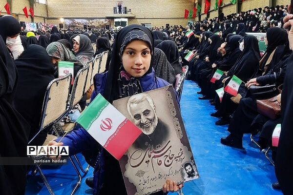 مراسم بزرگداشت سالگرد شهادت سردار حاج قاسم سلیمانی در شهریار