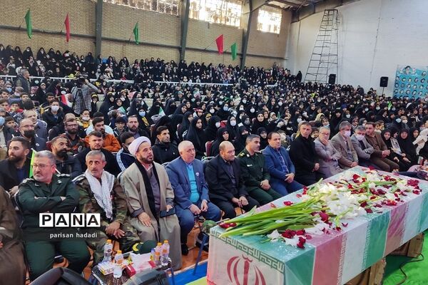 مراسم بزرگداشت سالگرد شهادت سردار حاج قاسم سلیمانی در شهریار