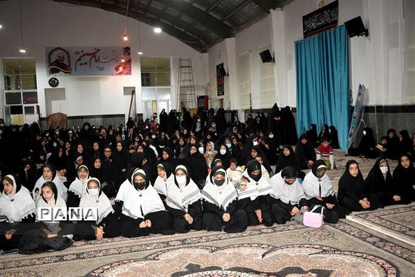 آیین سومین سالگرد شهادت سردار حاج قاسم سلیمانی و دانشجوی شهید امیرحسین قربانی در بهاباد