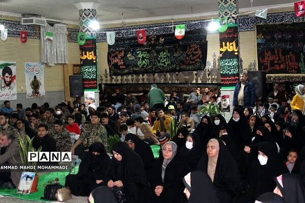 مراسم بزرگداشت سومین سالگرد شهادت سپهبد قاسم سلیمانی در فشافویه