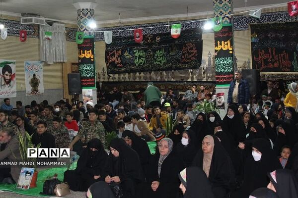 مراسم بزرگداشت سومین سالگرد شهادت سپهبد قاسم سلیمانی در فشافویه