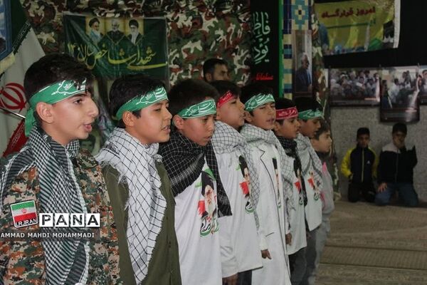 مراسم بزرگداشت سومین سالگرد شهادت سپهبد قاسم سلیمانی در فشافویه