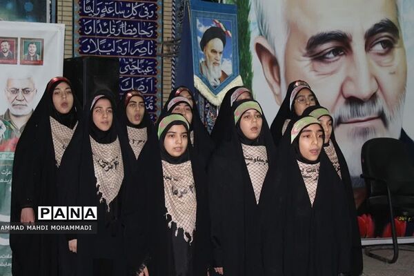 مراسم بزرگداشت سومین سالگرد شهادت سپهبد قاسم سلیمانی در فشافویه