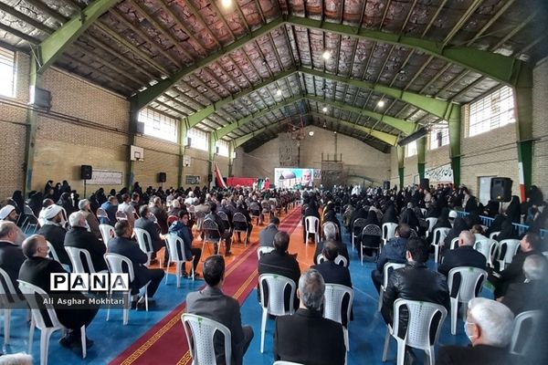 سومین سالگرد شهادت سردارحاج قاسم سلیمانی در شهرستان نظرآباد