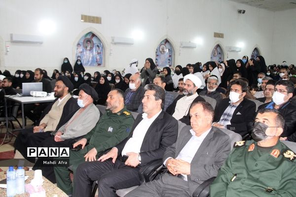 برگزاری سومین سالگرد شهادت حاج قاسم سلیمانی در تالار معلم شهرستان بهبهان