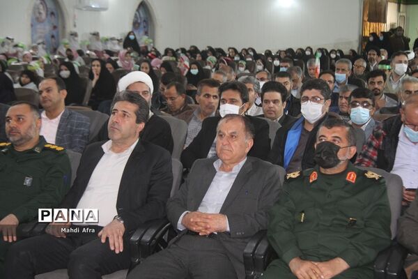 برگزاری سومین سالگرد شهادت حاج قاسم سلیمانی در تالار معلم شهرستان بهبهان