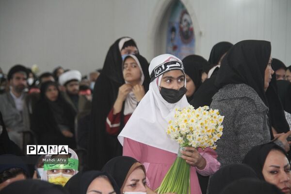 برگزاری سومین سالگرد شهادت حاج قاسم سلیمانی در تالار معلم شهرستان بهبهان