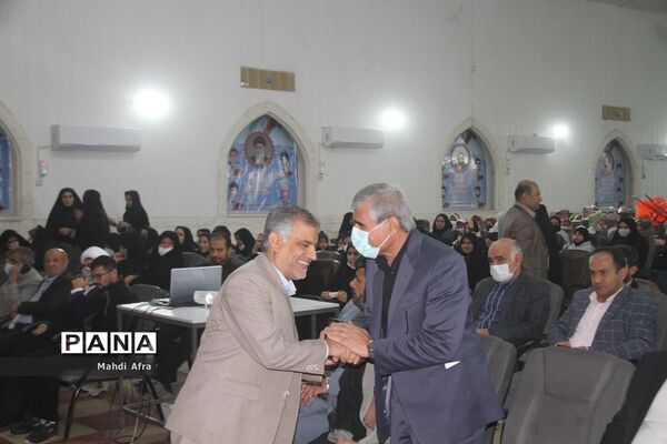 برگزاری سومین سالگرد شهادت حاج قاسم سلیمانی در تالار معلم شهرستان بهبهان