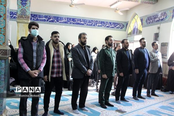 گرامیداشت سالروز شهادت حاج قاسم سلیمانی درآموزش و پرورش اسلامشهر