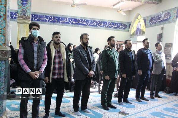گرامیداشت سالروز شهادت حاج قاسم سلیمانی درآموزش و پرورش اسلامشهر
