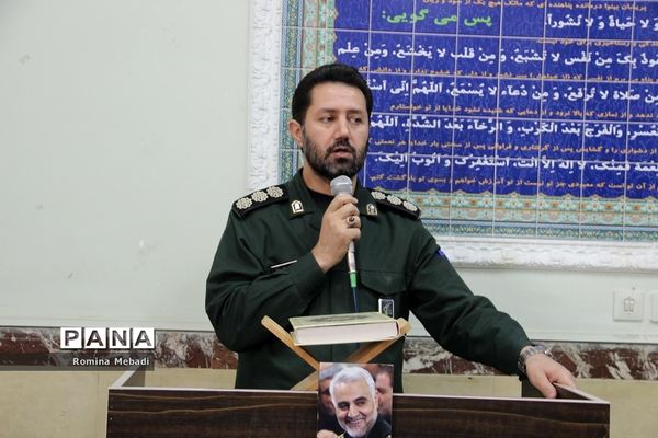 گرامیداشت سالروز شهادت حاج قاسم سلیمانی درآموزش و پرورش اسلامشهر