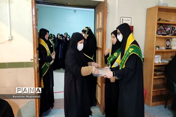 تجدید پیمان فرزندان حاج قاسم با شهدا در شیراز