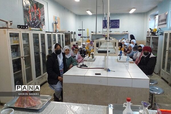 بازدید دانش‌آموزان دبستان ایثار۳  از پژوهش‌سرای جابربن حیان فشافویه