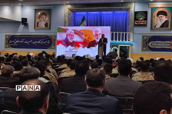 برگزاری مراسم سالگرد شهادت حاج قاسم سلیمانی در شهرستان رباط کریم