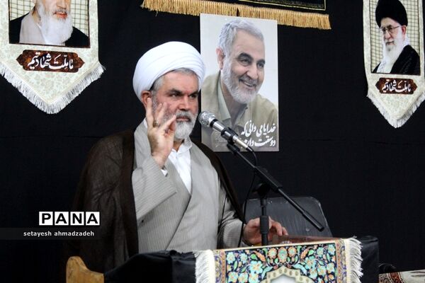 مراسم سالگرد شهادت سردار سلیمانی در گلوگاه
