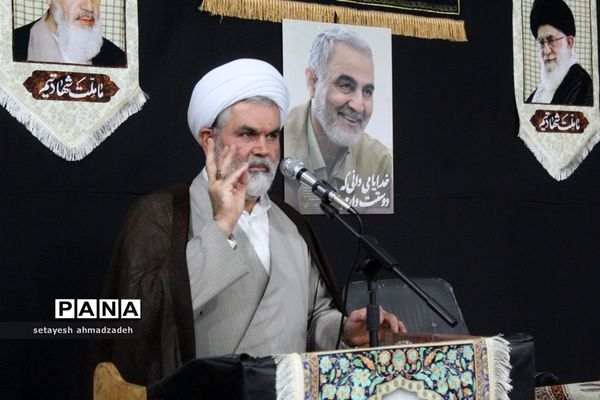 مراسم سالگرد شهادت سردار سلیمانی در گلوگاه