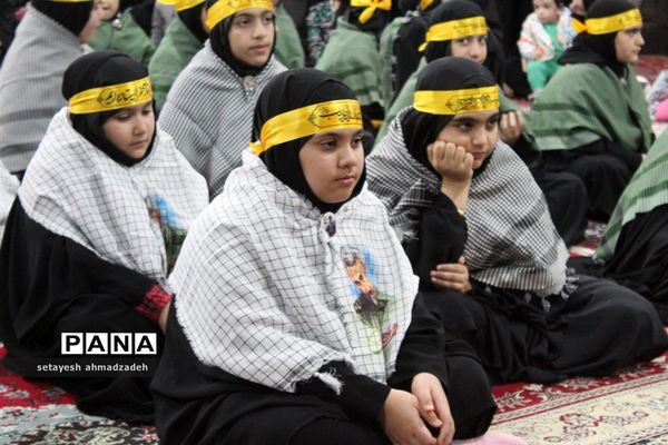 مراسم سالگرد شهادت سردار سلیمانی در گلوگاه