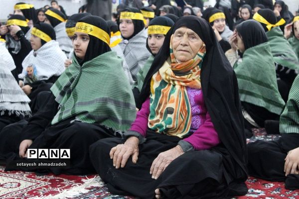 مراسم سالگرد شهادت سردار سلیمانی در گلوگاه