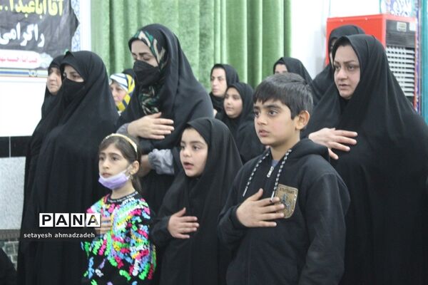 مراسم سالگرد شهادت سردار سلیمانی در گلوگاه