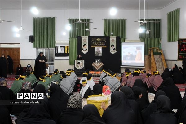 مراسم سالگرد شهادت سردار سلیمانی در گلوگاه