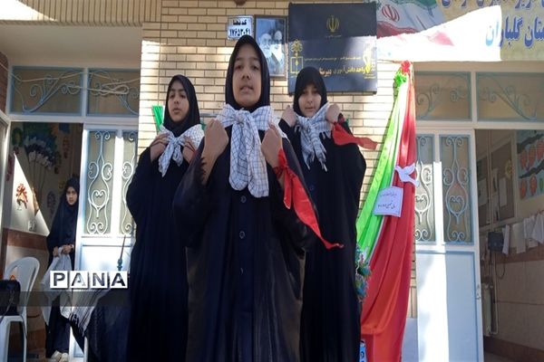 برگزاری آیین سوگواری سومین سالگرد شهادت حاج قاسم سلیمانی در مدارس شهرستان کاشمر