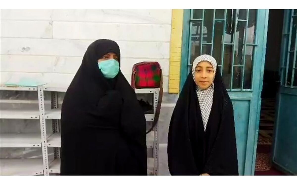 برپایی موکب برای پذیرایی از زائران حاج قاسم در شهر آوه قم/فیلم