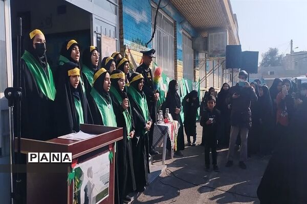 تشییع شهید گمنام در سومین سالگرد شهید حاج قاسم سلیمانی