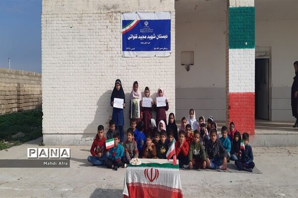 برگزاری مراسم گرامیداشت سالگرد شهادت حاج قاسم سلیمانی در مدارس شهرستان بهبهان