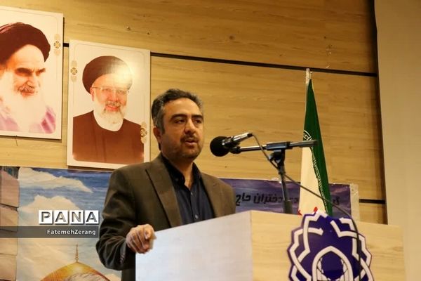 مراسم گردان دختران حاج قاسم در سالن شهید حاتمی مشهد مقدس