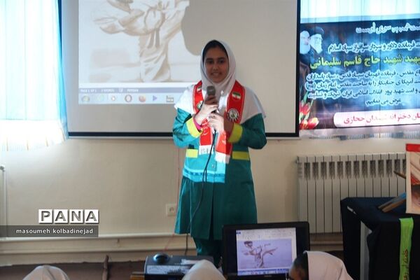 رویداد دانش‌آموزی دختران حاج قاسم در گلوگاه