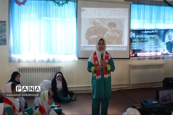 رویداد دانش‌آموزی دختران حاج قاسم در گلوگاه