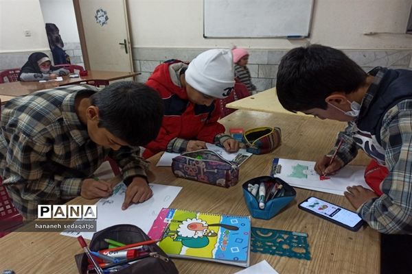 برگزاری مسابقه نقاشی «جان فدا» ویژه دانش‌آموزان دبستانی ناحیه ۳ شیراز 3 شیراز