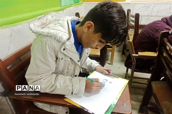 برگزاری مسابقه نقاشی «جان فدا» ویژه دانش‌آموزان دبستانی ناحیه ۳ شیراز 3 شیراز