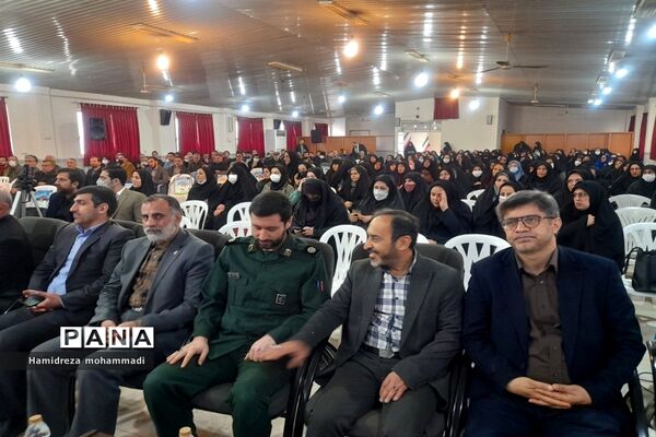یادواره شهدای فرهنگی، دانش‌آموزی و سالگرد شهادت سردار دل‌ها در قائمشهر