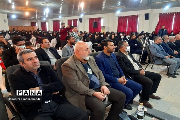 یادواره شهدای فرهنگی، دانش‌آموزی و سالگرد شهادت سردار دل‌ها در قائمشهر
