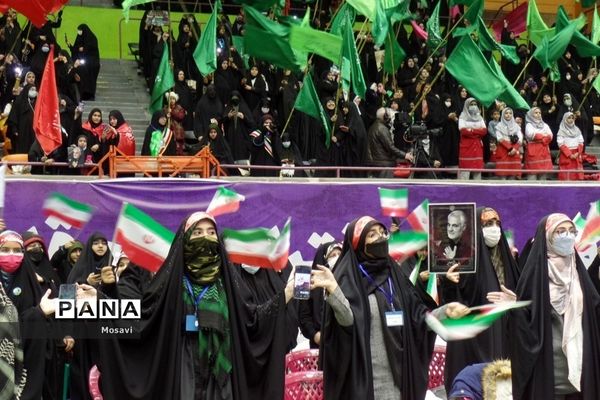 اجتماع دوازده هزار نفری «دختران حاج قاسم»