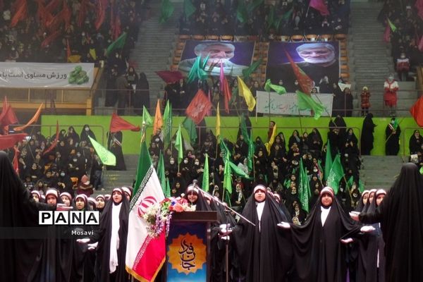 اجتماع دوازده هزار نفری «دختران حاج قاسم»