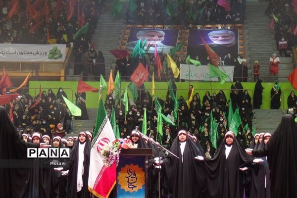 اجتماع دوازده هزار نفری «دختران حاج قاسم»