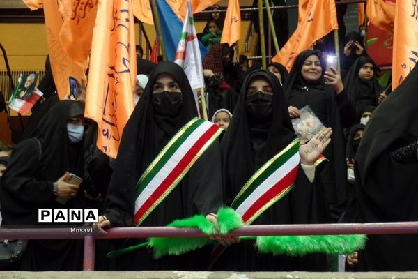 اجتماع دوازده هزار نفری «دختران حاج قاسم»