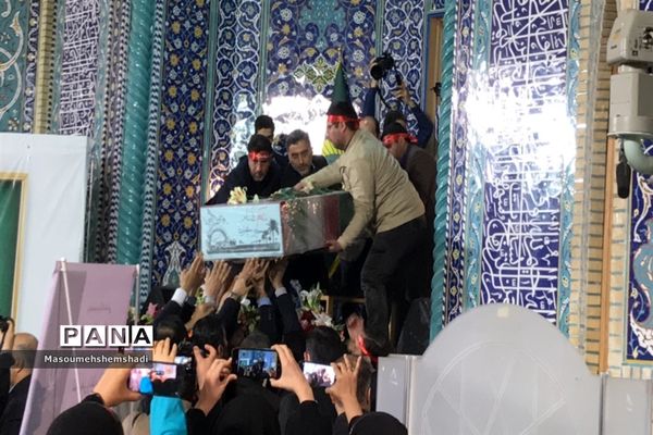 تجدید میثاق فرهنگیان  منطقه ۱۲ با حاج قاسم