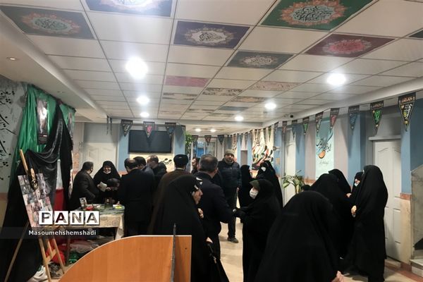 تجدید میثاق فرهنگیان  منطقه ۱۲ با حاج قاسم